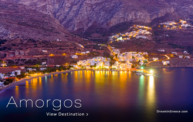Greek islands Greece. Amorgos island Greece.