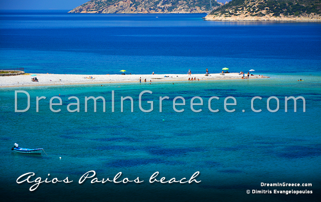 Agios Pavlos beach Amorgos. Best beaches in Greece.