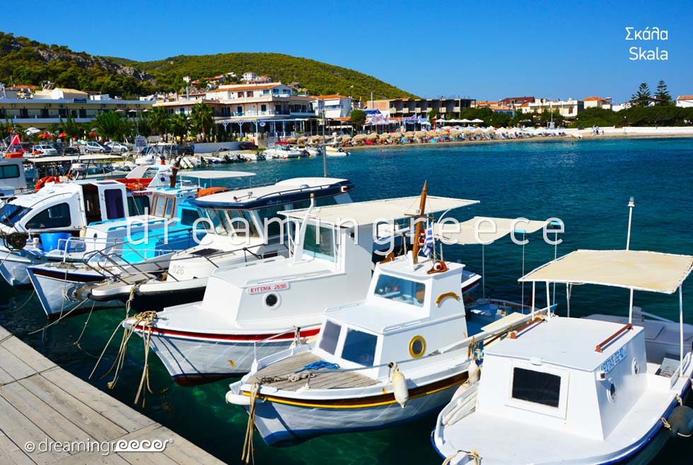 Travel Guide of Skala Agistri island Greece. Vacations Argosaronic islands.