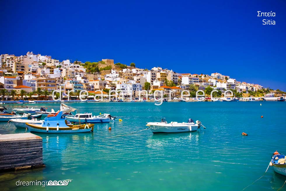 Sitia Lasithi Crete island. Summer Vacations in Greece