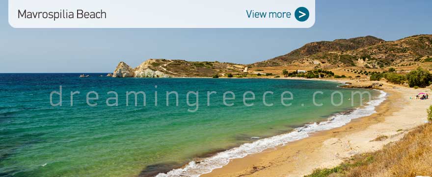 Mavrospilia Beach Kimolos Beaches Greece