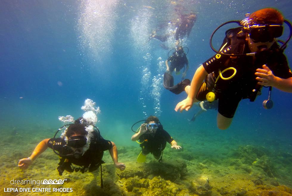 Lepia Dive Centre Scuba diving in Greece. Diving center in Rhodes