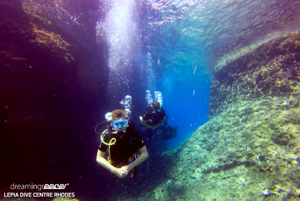 Lepia Dive Centre Rhodes Scuba diving in Greece. Dive center in Rhodes