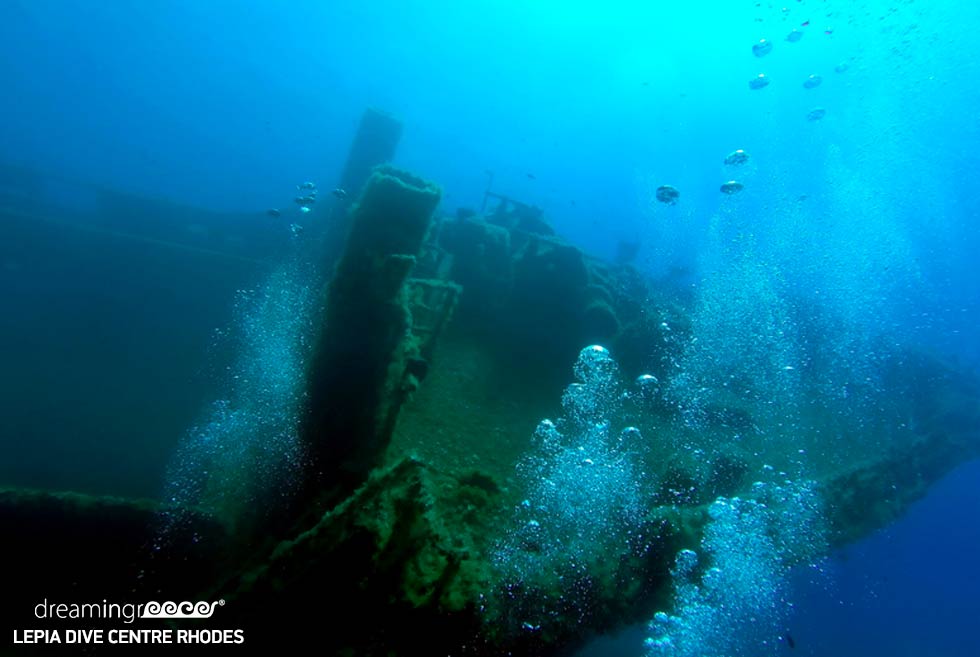 Dive Center in Lindos Rhodes island Greece