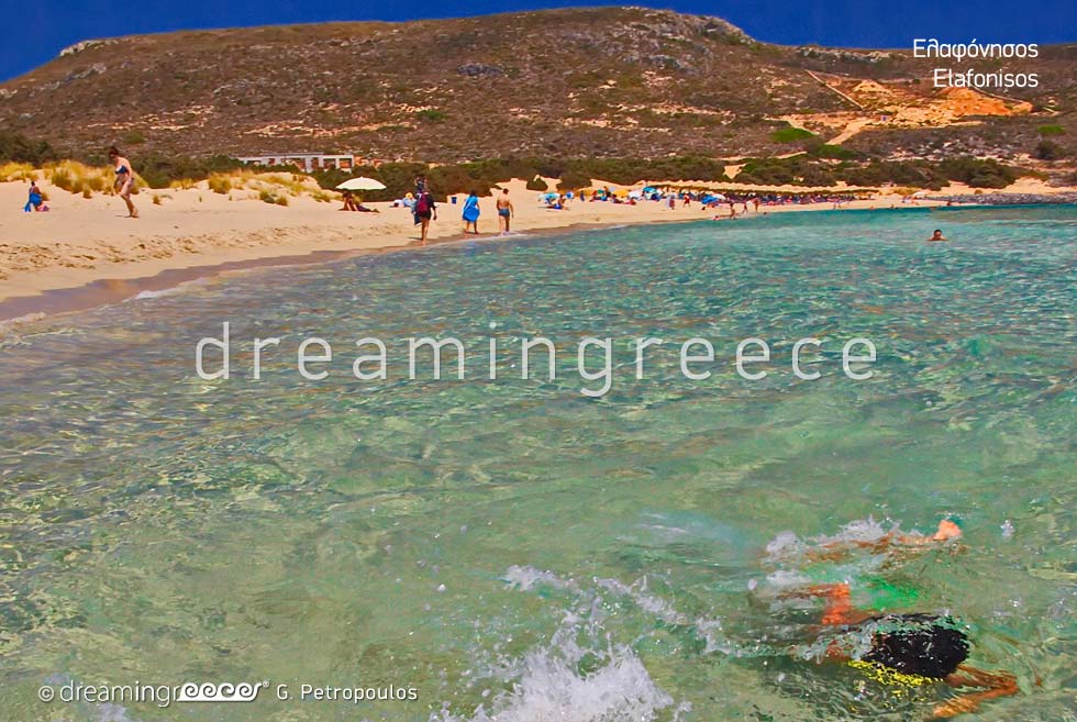 Elafonisos island Laconia Peloponnese. Holidays in Greece