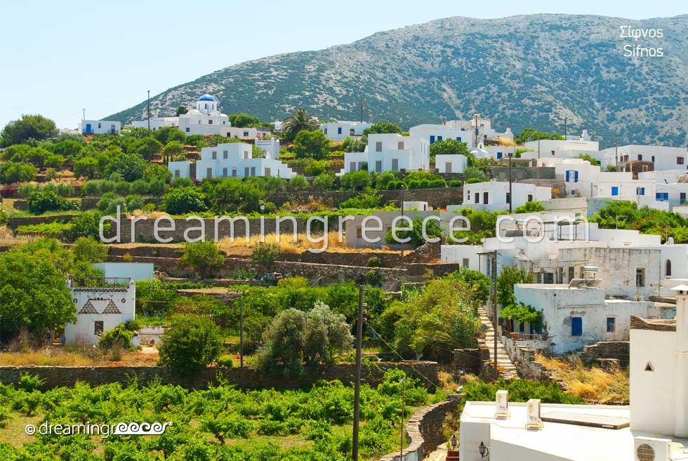 Travel Guide of Sifnos Greece. Vacations Greece