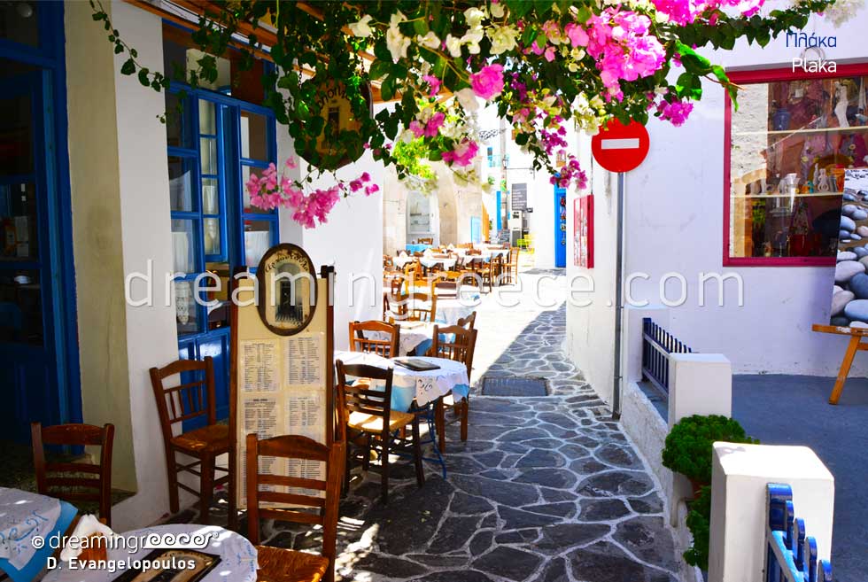Travel Guide. Plaka Village Milos island Greece