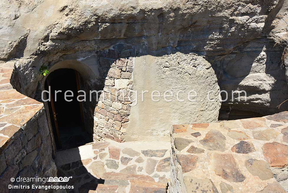 Catacombs of Trypiti Milos Cyclades Greece