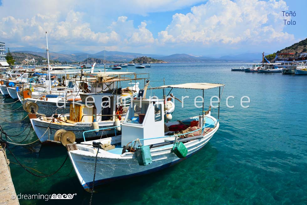 Tourist Guide of Tolo Argolida Peloponnese Greece