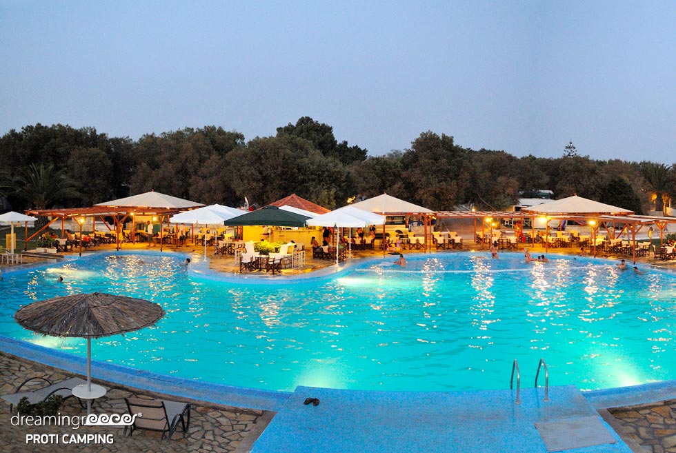 Camping Proti in Messinia Peloponnese. Camping in Greece. Vacations in Greece.