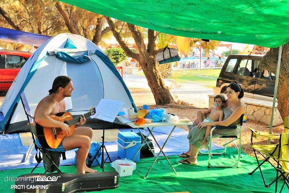 Camping Proti Messinia Marathopoli. Activities in Greece.