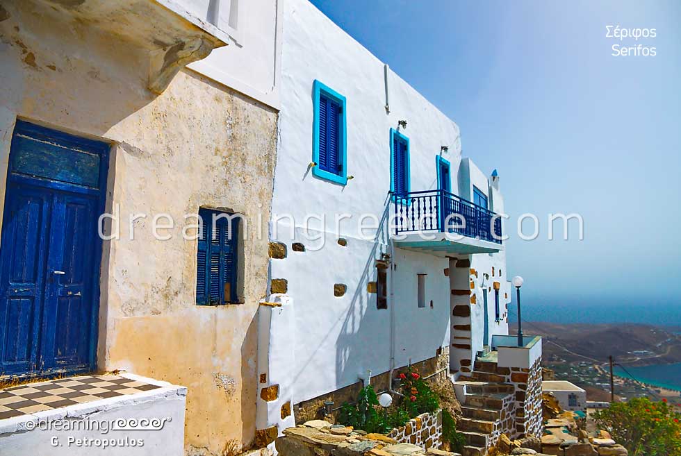 Homes in Serifos island Greece