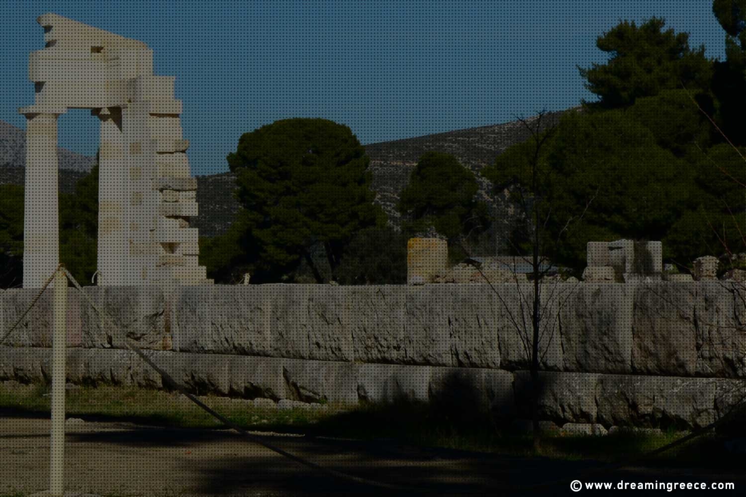 Archaeological Site Asklepieion of Epidavros Peloponnese