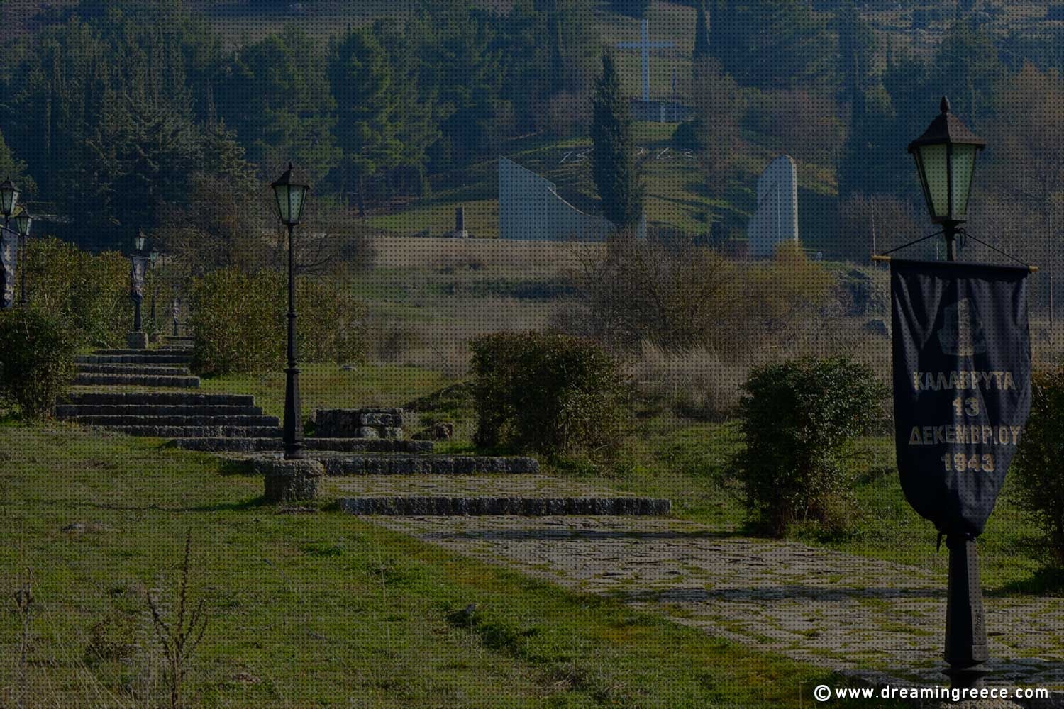 Τhe Place of Sacrifice in Kalavryta Place of Sacrifice Kalavryta Peloponnese Greece