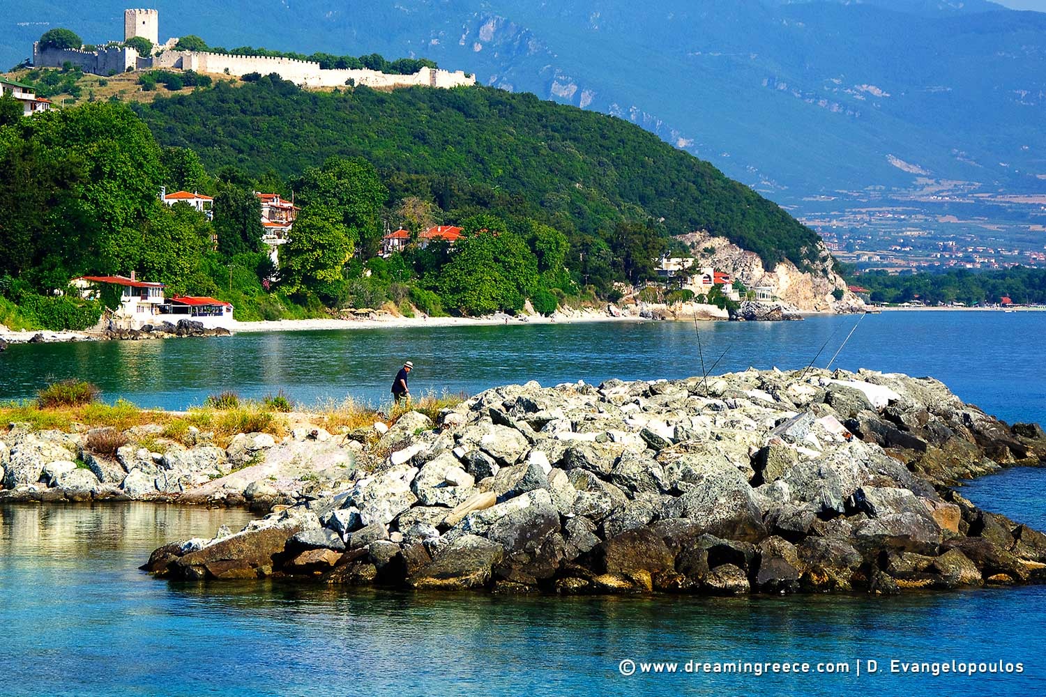 Platamonas Castle Pieria Greece Summer Holidays in Platamona. Platamonas Castle Pieria Greece.