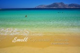 Vacations Greek islands Greece. Holidays Small Cyclades islands.