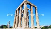 Temple of the Olympian Zeus Athens. Travel Guide of Greece